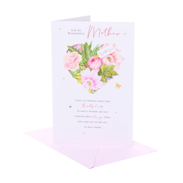 UK Greetings RHS Mother Moter's Day Card - For My