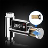 LED Water Thermometer ABS PC Water Temperature Meter with 360