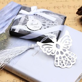 Winrase Gift Boxed Book Lovers Collection Angel Bookmark Wedding Favor (Set of 12)