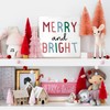 Mtrgdn Christmas Decor, Pastel Christmas Decor, Merry and Bright Christmas