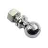 Chrome-Plated 50mm Trailer Hitch Tow Ball, Hot-Forged Steel, 3,500 lb