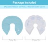 Breast Therapy Ice Packs with Soft Covers, Hot and Cold