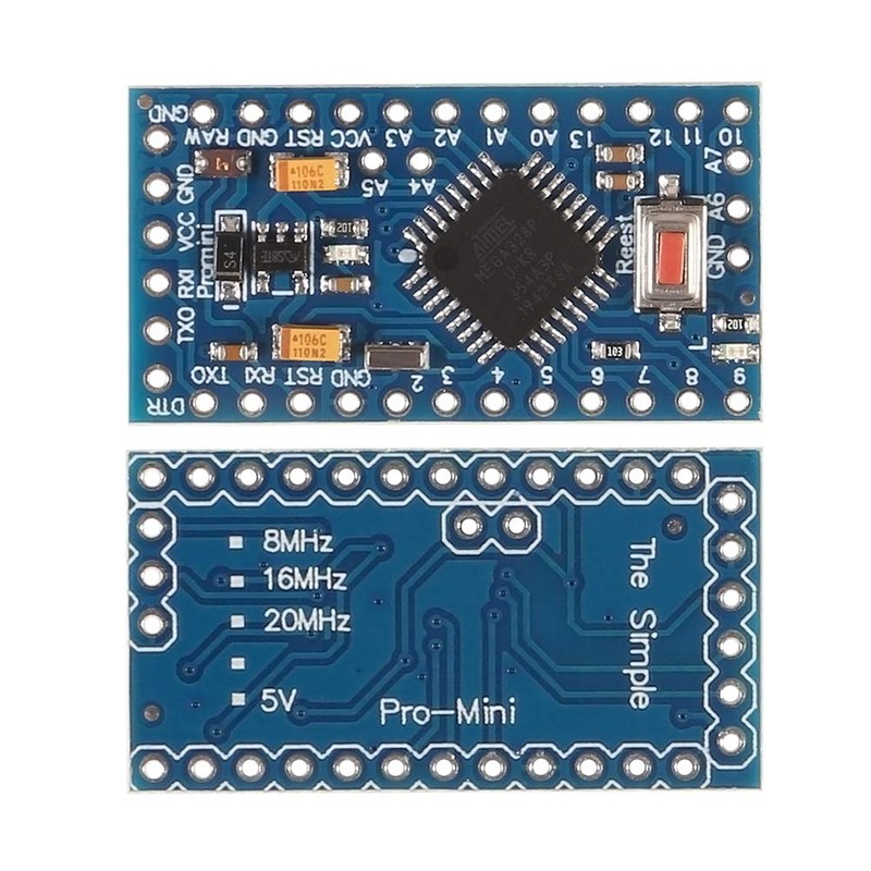 Pro Mini 5 V/16 MHz Development Board Microcontroller Bootloaded with