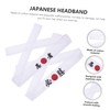 jojofuny 10pcs Reusable Japanese Karate Headband Breathable Chef Accessories for