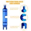 20pcs French Presta Valve Core Kit, Bicycle Valve Adapter with