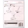 Hardware Essentials 851581 Folding Support Right Side Brass