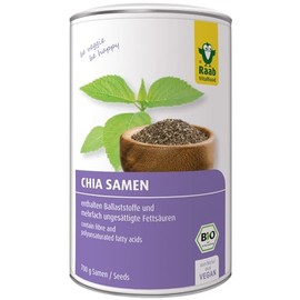 Raab Vitalfood - Chia seeds black - 700 g, organic