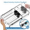 GSlife Expandable in Sink Dish Drying Rack - Capacity Adjustable