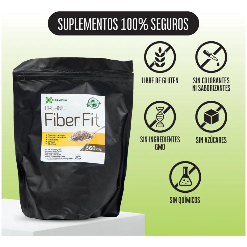 Organic Fiber Fit Kit 5 | Fibra Multigrano Natural |