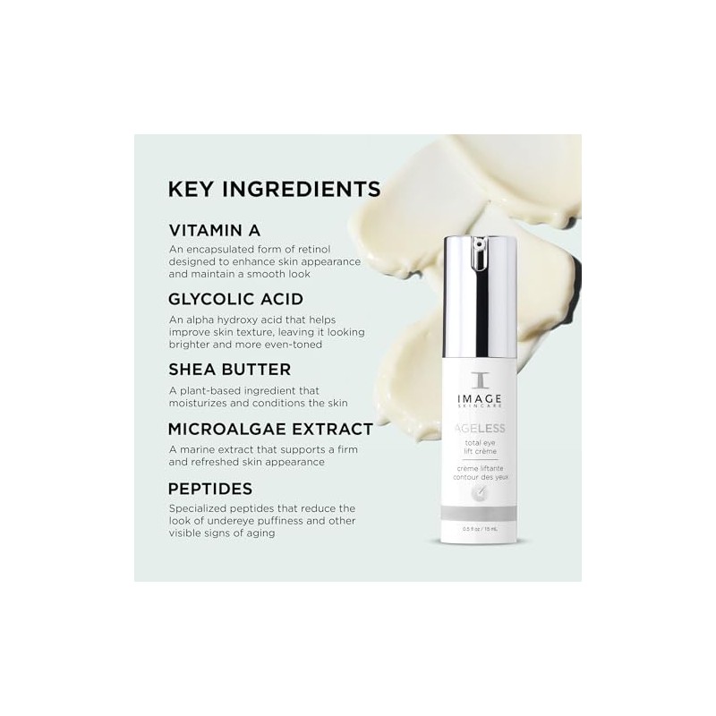IMAGE Skincare Ageless Total Eye Lift Crème with SCT, 0.5