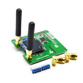 AURSINC MMDVM Duplex Hotspot Module Dual Hat V1.5.2 with 0.96 OLED Display Support P25 DMR YSF NXDN DMR Slot 1 + Slot 2 for Raspberry Pi, Pi Zero (with OLED)
