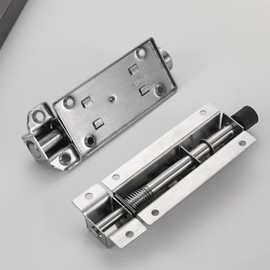 Medium Square Door Latch Lock with Auxiliary Key Medium - 1 Piece 10ea