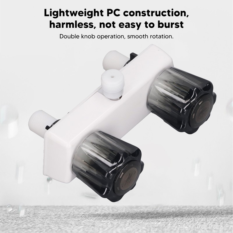 RV Shower Faucet Valve Diverter Shower Mixing Valve Control with