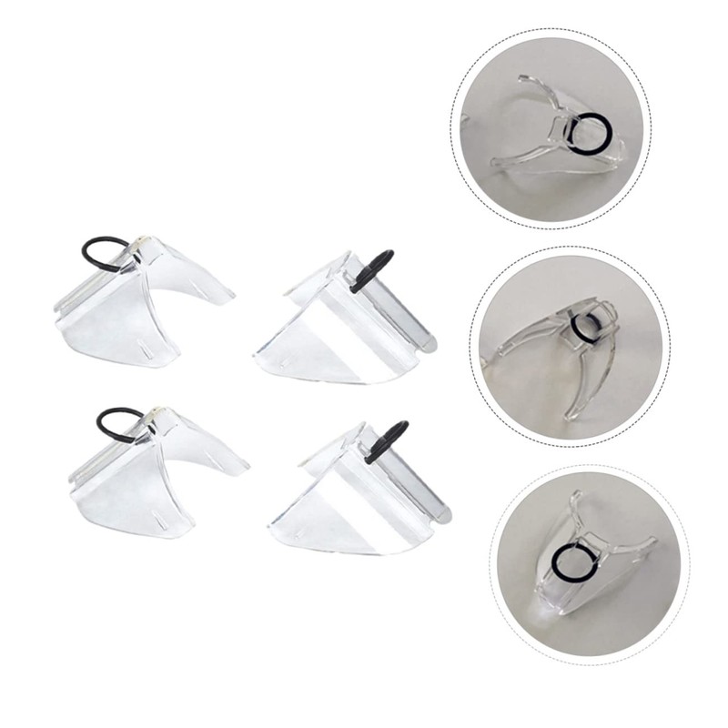 WHAMVOX 2 Pairs Glasses Side Shield Side Protectors for Eye