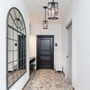 MEXO Black Crystal Pendant Light Fixture Modern Hanging Lighting Mini