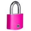 Yale YE3B/50/126/1/P Padlock Aluminium 50 mm Pink, 50mm