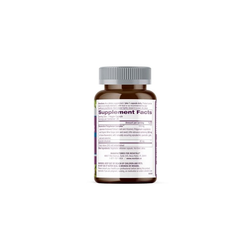 ResVitale Resveratrol 500 mg 30 caps