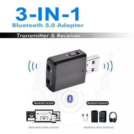 BT 3 in 1 USB Bluetooth 5.0 Audio Transmitter/Re