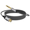 USB to 6.35mm TRS Stereo Audio Cable 4 FT, USB-A