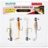Balzer Shirasu Micro Bait Set Clear Water with Squid Aroma,