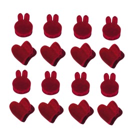 Minkissy 16pcs Mini Hair Clips Heart and Mini Clips for Boys and Girls and Adults for Quick Hairstyles and Neat Looks Great Hair Accessories for Various Styles