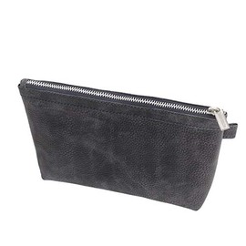 Jahn-Tasche 008 Large Buffalo Leather Pouch Organiser Pouch Inner Pocket Blue Black