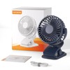 BDXXJ Portable Clip on Fan, 360° Rotate Battery Operated Stroller