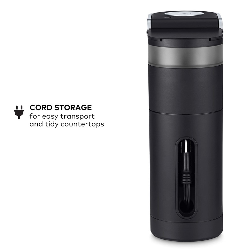 Matte Black Hot Beverage K-Mini Dispenser
