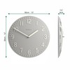Jones Clocks® Chilli wall clock | Modern convex clock |