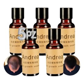 Paquete 5pza Andrea Solución Crecimiento Del Cabello Full