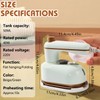 Sakerplus Steam Iron, 2-In-1 Steamer and Iron,Continuous Steam & Dry