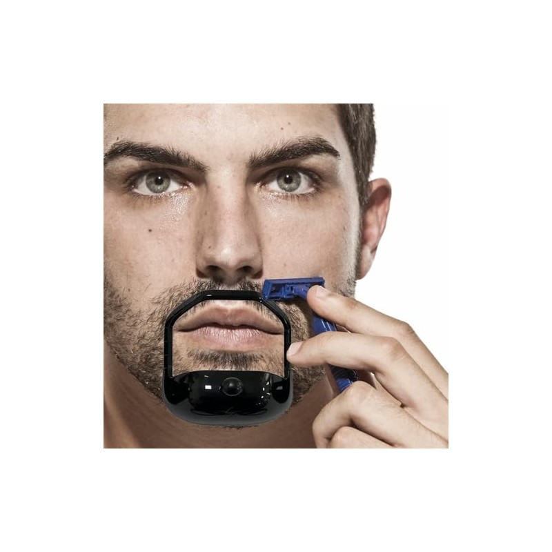 YKKJ 5 Pieces Beard Shaper, Shave Stencil Tool, Haircut Tool