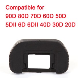 EB 90D Eyecup Eyepiece Viewfinder Compatible for Canon EOS 90D 80D 70D 60D 50D / 5DMarkII / 6D / 6DMarkII 40D 30D 20D Camera (2 Pack)