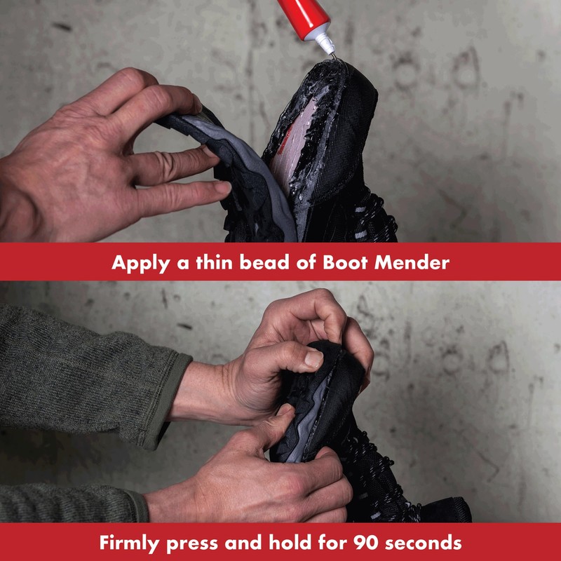 JobSite Boot Mender Glue - Shoe Glue Sole Repair -