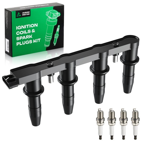 UF620 Ignition Coil Pack & 4504 Iridium Spark Plugs AUSUM