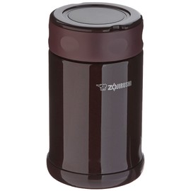 Zojirushi Stainless Steel Food Jar, Medium, Dark Brown