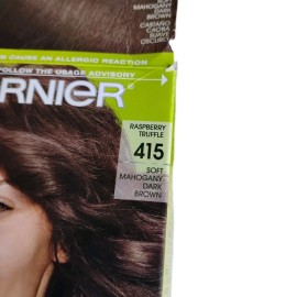 Garnier Nutrisse Nourishing Hair Color 415 Soft Mahogany Dark Brown DMG Box