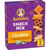 Annie's Cheddar Snack Mix With Assorted Crackers and Pretzels, Made