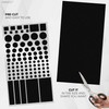 FLANCCI LED Light Blocking Stickers, Light Dimming Stickers, (2 Sheets)