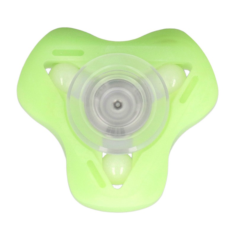 Triangle Fingertip Rotation Toy Resin Metal Glow in Night Anxiety
