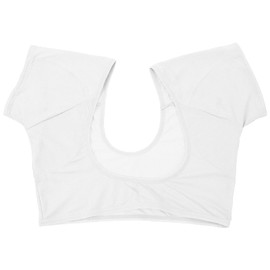 EXCEART Underarm Pads Sweat Pads Armpit Vest Women's Absorbent Underarm Sweat Pads Against Sweat Stains and Odour Breathable Underarm Protection Absorbent Sweat Pads L White