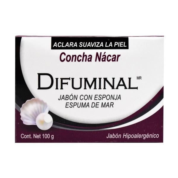 DIFUMINAL JABON ESPONJA DE CONCHA NACAR 100 G DIFUMINAL