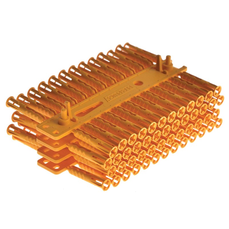 Plasplugs Super Grips Wall Plugs Red