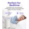 Rosekm Small Air Purifier for Home Bedroom, Personal Desk Mini