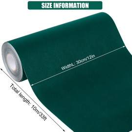 Harciety Artificial Grass Turf Tape Self Adhesive Single-Sided Rug Tape for Jointing Fixing Green Lawn Mat Rug Carpet-12InX33Ft