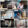 XEBKOR Eye-Caring LED Floor Lamp,63'' Dimmable Timing Standing Light with