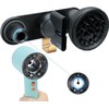 LandHope Hair Dryer Wall Mount Holder Compatible with Dyson Supersonic,