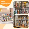 4PCS Acrylic Display Case, 3 Tier Action Figure Display Case