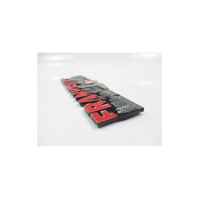 Frankfurt Magnet Metal Souvenir Germany Roman Skyline Banks Big Letter