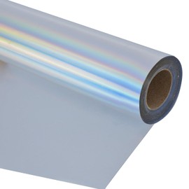 guangyintong Heat Transfer Vinyl Rainbow HTV Rolls, 12" x 20ft PU Iron on Vinyl Bundle for T-Shirts, Stretchy HTV Vinyl for All Cutter Machine Easy to Cut & Weed for Heat Vinyl DIY Design